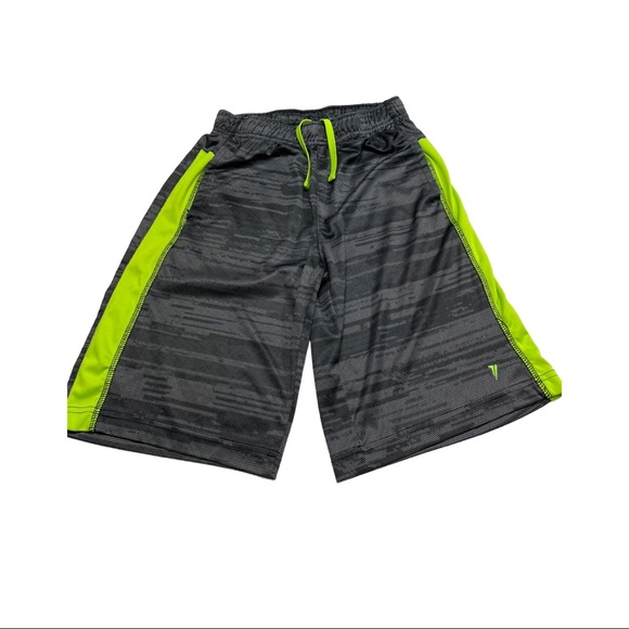 🐝 Old Navy Active Wear • 2 for 1 Shorts • Boy’s Size Large • White & Grey - Picture 5 of 7
